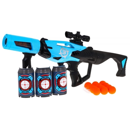 ZESTAW PISTOLET NA MIEKKIE KULKI